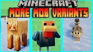 Minecraft More Mob Variants Mod Showcase – Unique Mobs, Rare Skins & Custom Variations