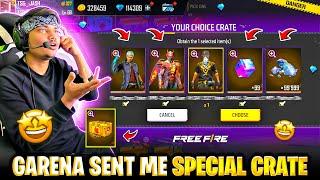 Free Fire Garena Sent Me Special Crates  Got All Rare Bundles In My Noob Id -Garena Free Fire