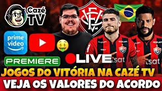  BOMBA: CAZÉ TV FECHA ACORDO COM LIGA VITÓRIA RIVAL PARA O BRASILEIRÃO! VEJA CONTRATO LFU