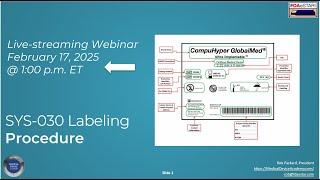 SYS-030 Labeling Procedure