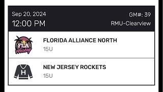 09 Florida Alliance North LIVE vs NJ  Rockets