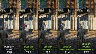 Red Dead Redemption 2 - All DLSS Preset vs Native/TAA | Max Settings 1440p