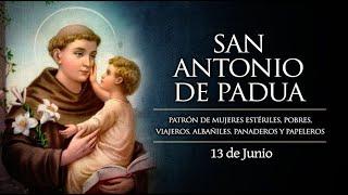 JUNIO 13 /  SAN ANTONIO DE PADUA /EL SANTO DEL DIA