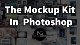 The Mockup Kit In  Photoshop |Noreen Graphics |