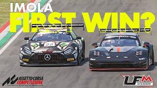 Epic Battle for Victory at Imola! Assetto Corsa Competizione (LFM)