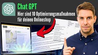 Kann Chat GPT Onlineshop Conversion-Optimierung?