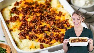 Mashed Potatoes On Another Level: Loaded Mashed Potato Casserole