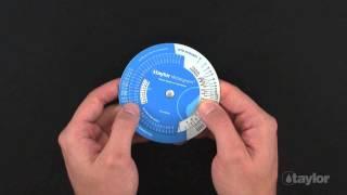 Taylor’s Watergram Water Balance Calculator (Wheel)