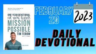 Daily Devotional // February 20, 2023