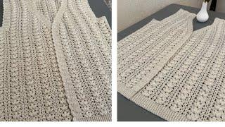 Tığişi Yelek Modeli 1.Bölüm #handmade
