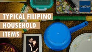 typical household items you will find in a Filipino home