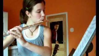 Playing the flute - Valse Gracieuse