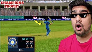 Shubman Gill 104(80)* India Vs Bangladesh Champions Trophy RC 24 (Expert Mode)