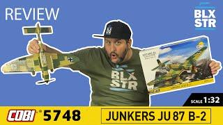 Falsche Farbe? COBI 5748 Junkers Ju 87 B-2  STUKA  1:32 ▶️ REVIEW & HISTORY  ️ 4K