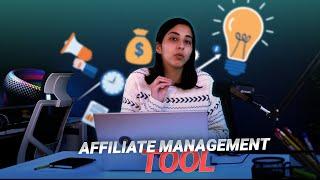 Affiliate management tool.