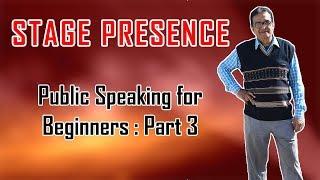 Public Speaking for beginners-- Stage Presence|Personality Development|vcaninspire|