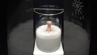 Vaporizing chicken in acid