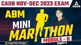 CAIIB Nov Dec 2023 Exam | CAIIB ABM Mini Marathon | Module B | Part 1