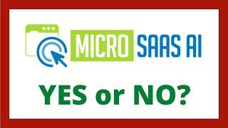 MicroSAAS AI Review - Legit Micro SAAS AI App?