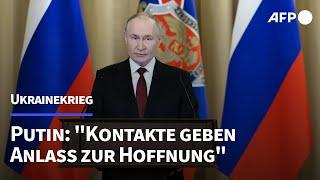 Putin: Verhandlungen geben Anlass zur "Hoffnung" | AFP