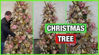 Christmas 2022 / The Most Beautiful Glam Christmas Tree I Have Ever Decorated /Tree Decoration Ideas