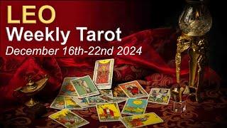 LEO WEEKLY TAROT READING "A HEART-FELT TRUTH: AN IMPORTANT DECISION" December 16th-22nd 2024