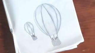 Easy hot Air Ballondrawing|dream drawing||Sketch Afternoon||#easy #drawing #dreambig