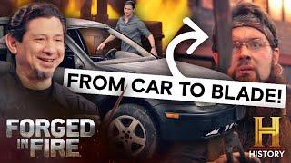 Transforming a CAR into a Blade?! | Forged in Fire (Season 2)