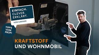 Diesel im Wohnmobil: Richtig Tanken und AdBlue auffüllen | Einfach. Clever. Erklärt | Carado