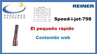 Speed i jet 798 Aparatos REINER