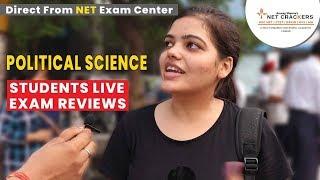 Students Review Direct From Exam Centers and UGC NET Political Science | Net Crackers