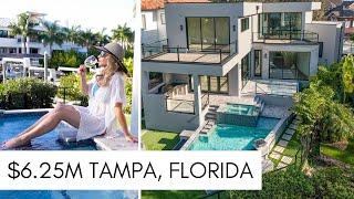 Modern Waterfront House | Amazing Pool  Elevator  Wine Room  | Tampa, Florida