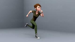 Walk and Run Animations by Nicholas Perrone