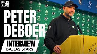 Peter DeBoer Discusses Mikko Rantanen Dallas Transition, Minnesota Wild Impressive Without Kaprizov