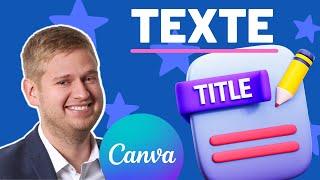 Mit Texten in Canva arbeiten - Schnell & Einfach erklärt - Tutorial Deutsch