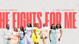 Julian Kennedy & True Foundation sings “He Fights for Me” at Victory at Calvary Covenant Ministries