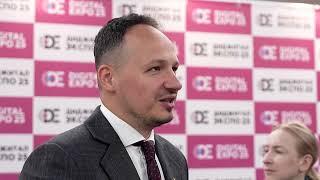 Первый заместитель Председателя Правления Нацбанка Беларуси Александр Егоров на DIGITAL EXPO-2025