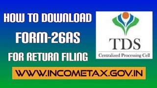 How to Download Form-26AS From Income Tax Portal | Easy Steps to Download Form-26AS