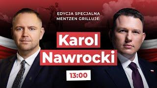 MENTZEN GRILLUJE: Karol Nawrocki