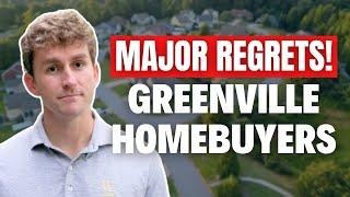 Major Regrets Buyers Had When Moving To Greenville