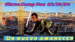 Camp Nou works 10/23/24 "A new dawn"