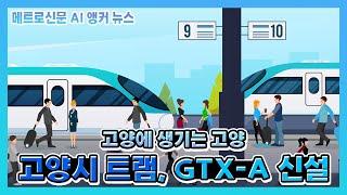 고양시에 새로 생기는 트램, GTX-A 어디어디 생기나?