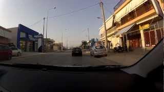 Kalavryta - Patras via Chalandritsa (mountain road driving, Greece) - onboard camera