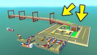 НЕВЕРОЯТНО ОГРОМНЫЙ ГОРОД НА ВОДЕ В СКРАП МЕХАНИК ! ИГРАЕМ В SCRAP MECHANIC !