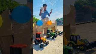 #tractor #balloon #bridge #crossing #tractor #minitractor #rctractor #jcb #ytshorts