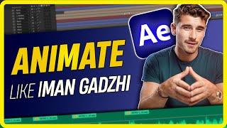 3 PRO (and VIRAL) EFFECTS to Animate like Iman Gadzhi | After Effects Hindi Tutorial (2024)