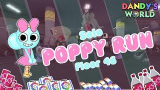 SOLO POPPY RUN !!! | FLOOR 46 | DANDY'S WORLD