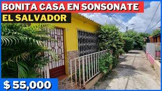 SE VENDE BONITA CASA EN SONSONATE EL SALVADOR