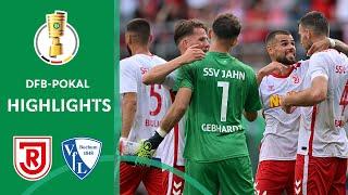 Matchwinner Ballas, shock for Bochum | Jahn Regensburg vs. VfL Bochum 1-0 | Highlights | DFB-Pokal