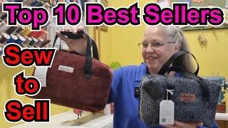 Sew to Sell My Top Ten Best Sellers Part 10 What handmade products did I sell in the past 3 months